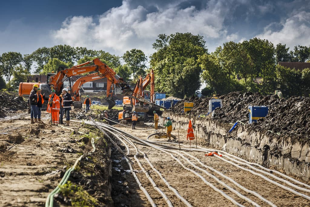 Onshore project NL West Friesland kabels ondergronds