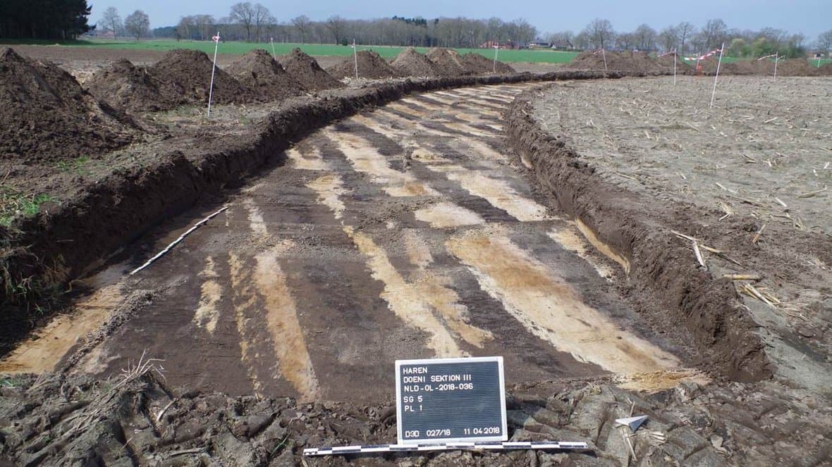 Wahle-Mecklar Bauabläufe Abgetragener Mutterboden