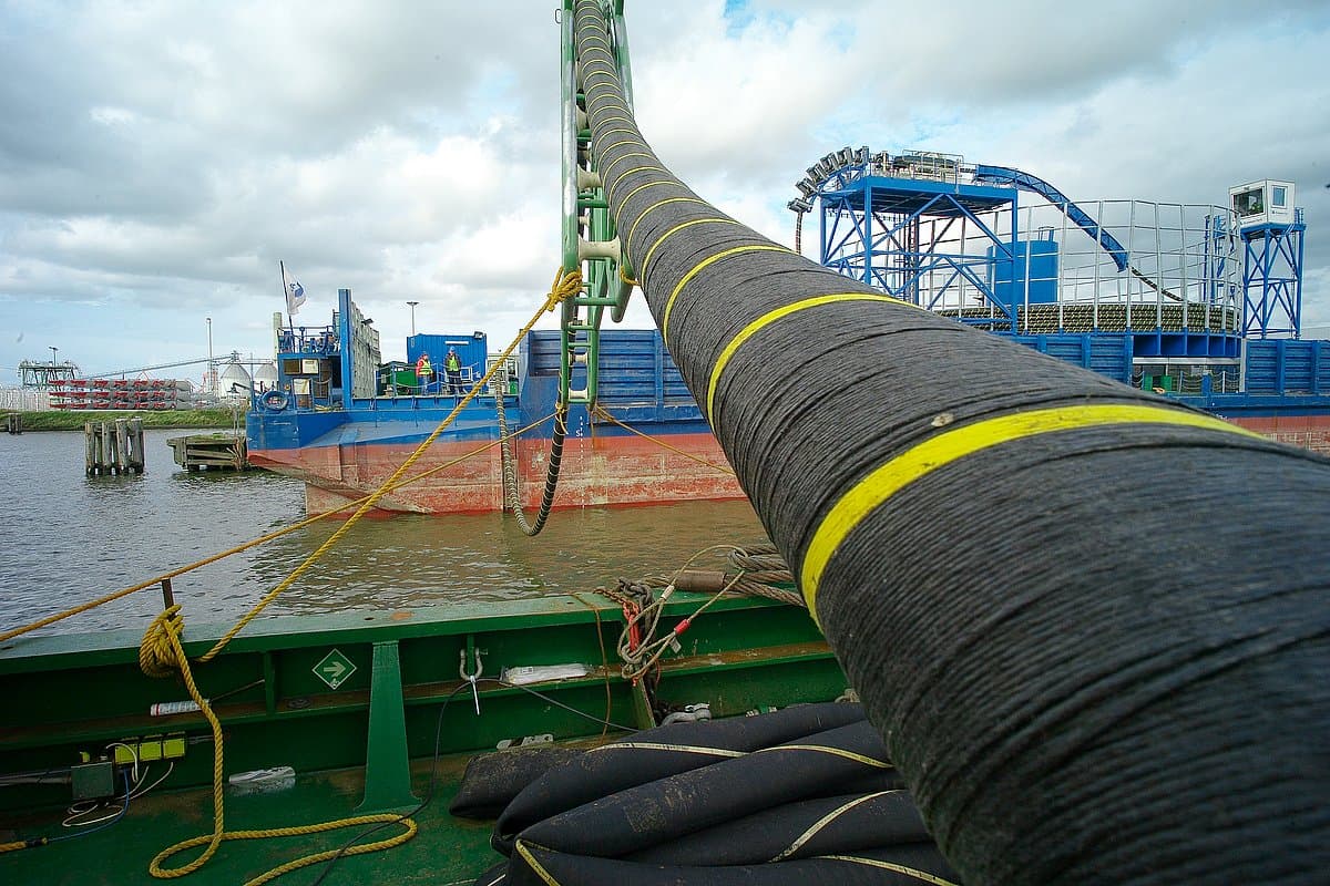 Riffgat cable loading Emden