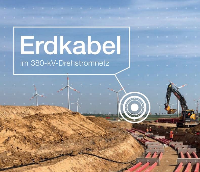 Broschüre Erdkabel im 380-kV-Drehstromnetz Thumbnail