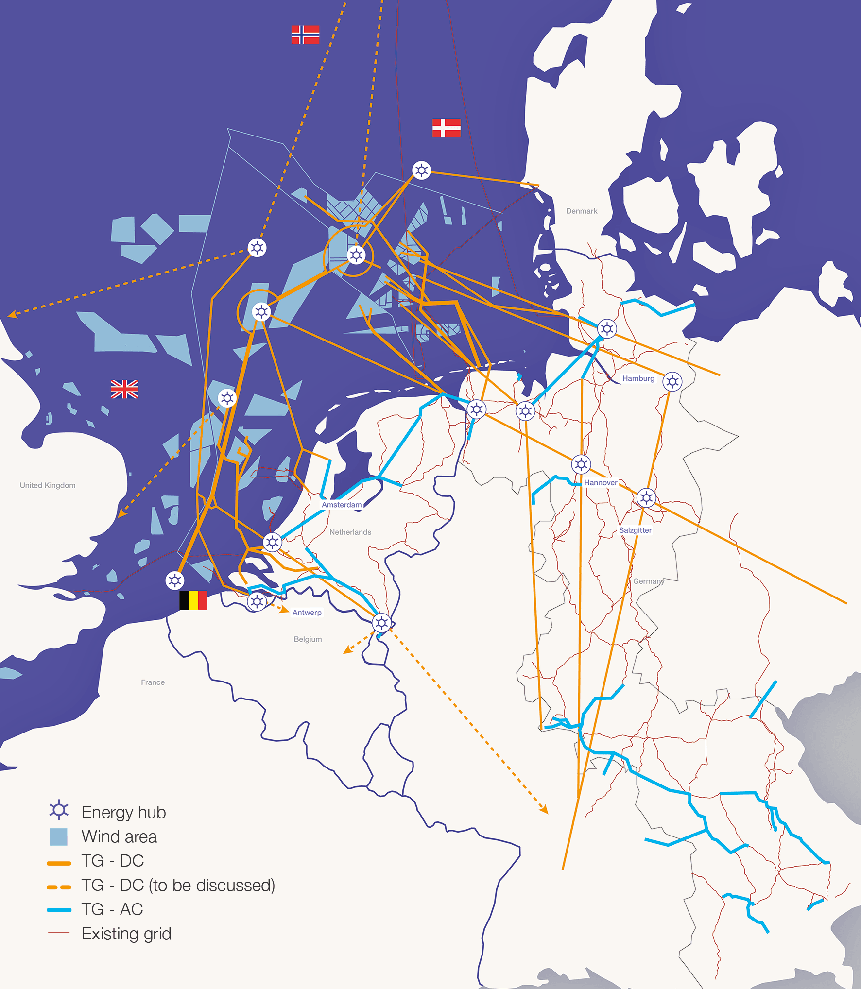 Target Grid Map NL-DE