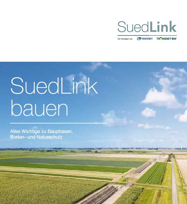 Broschüre SuedLink bauen